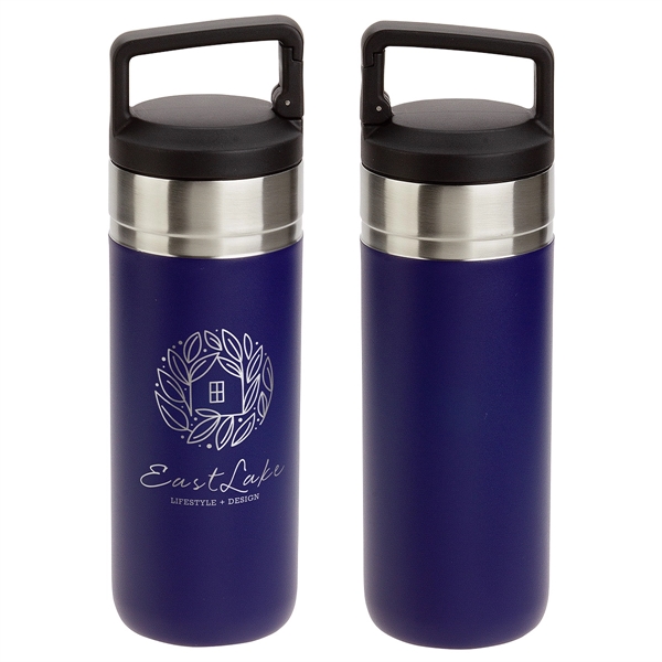 20 oz Vacuum Insulated Bottle with Carabiner Lid... from ASI 36730 Ariel Premium Supply Inc