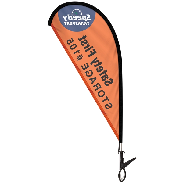 Mini Teardrop Banner with Clip attached... from ASI 80228 Quinn