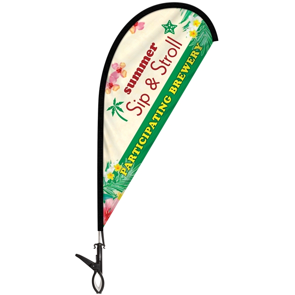 Mini Teardrop Banner with Clip attached... from ASI 80228 Quinn