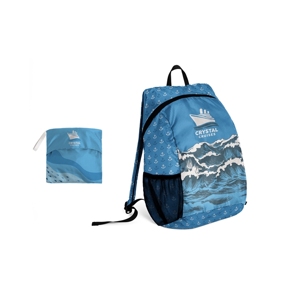 The Full-Color, Full Bleed Collapsible Backpack is a leader in collapsible... from ASI 45657 Pop! Promos