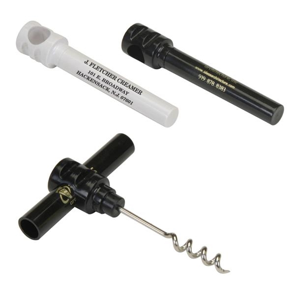 Corkscrew made of high-impact plastic with a protective sheath that combines... from ASI 57655 STOPNGO Line / STOPNGO LINE™