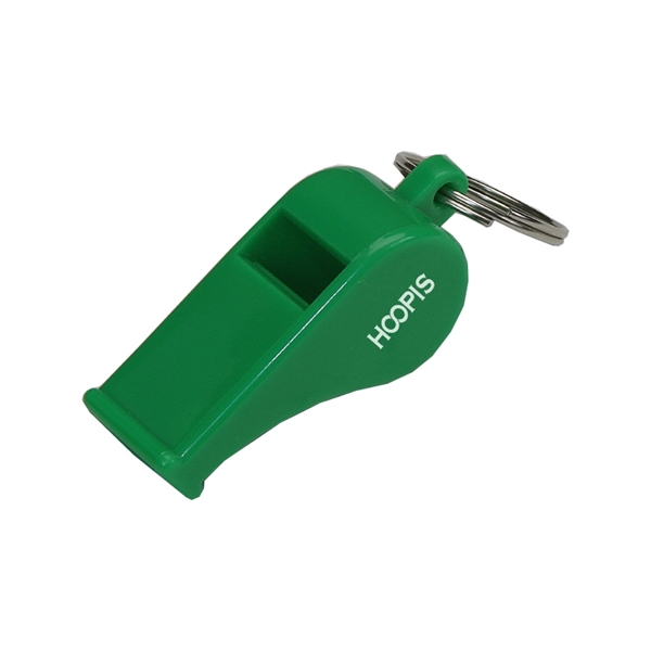 Plastic whistle key ring with a plastic ball inside... from ASI 57655 STOPNGO Line
