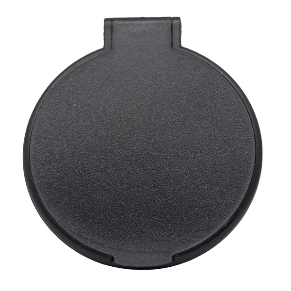 Round 2 1/2" diameter compact mirror with flip cover.... from ASI 93520 Ventura Inc