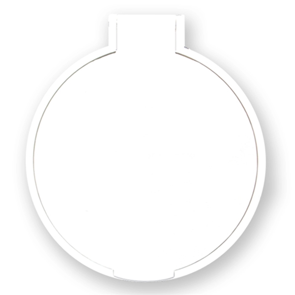Round 2 1/2" diameter compact mirror with flip cover.... from ASI 93520 Ventura Inc