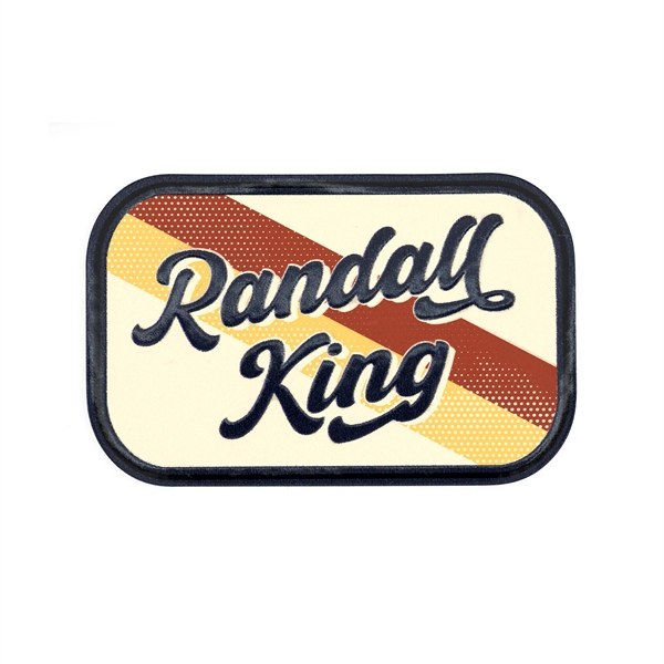 PU leather patches in custom shapes and embossed imprint.... from ASI 52263 EMT