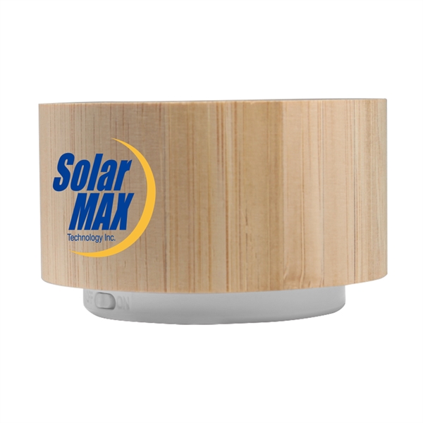 Drake Bamboo Colorful Light-Up Bluetooth Speaker... from ASI 90154 Sunjoy Group Inc