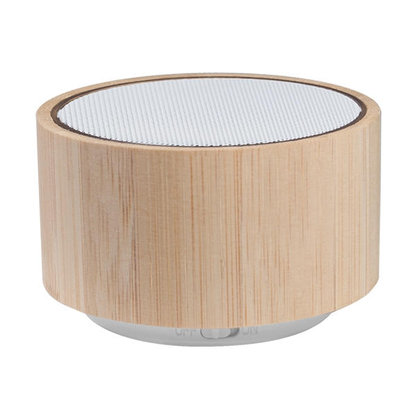 Drake Bamboo Colorful Light-Up Bluetooth Speaker... from ASI 90154 Sunjoy Group Inc