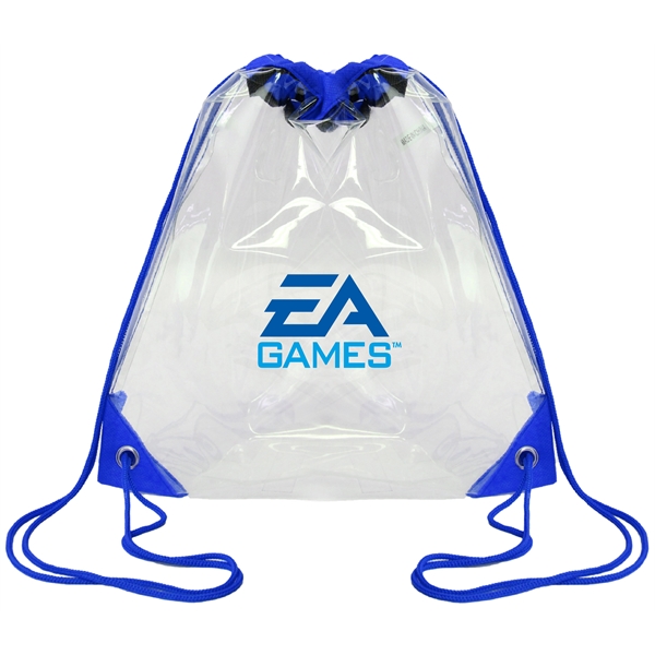Clear stadium cinch bag... from ASI 40515 BILD Enterprises LLC