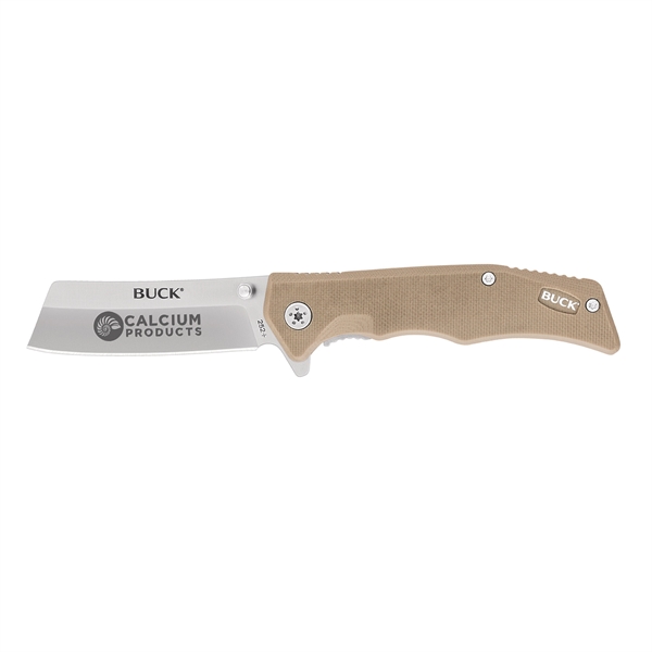 The Buck Trunk Knife is Buck's first cleaver blade. Available with... from ASI 46170 Compass Industries Inc