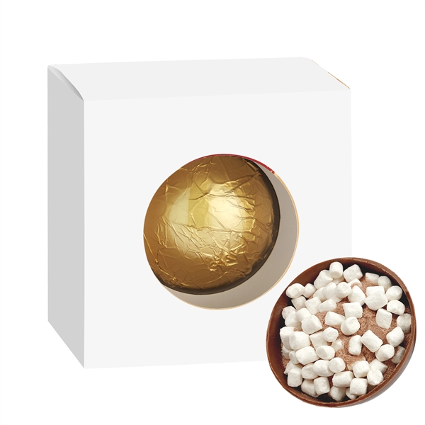 New Years Mega Hot Chocolate Bomb Window Box; simply pour hot... from ASI 71685 Midnite Snax®