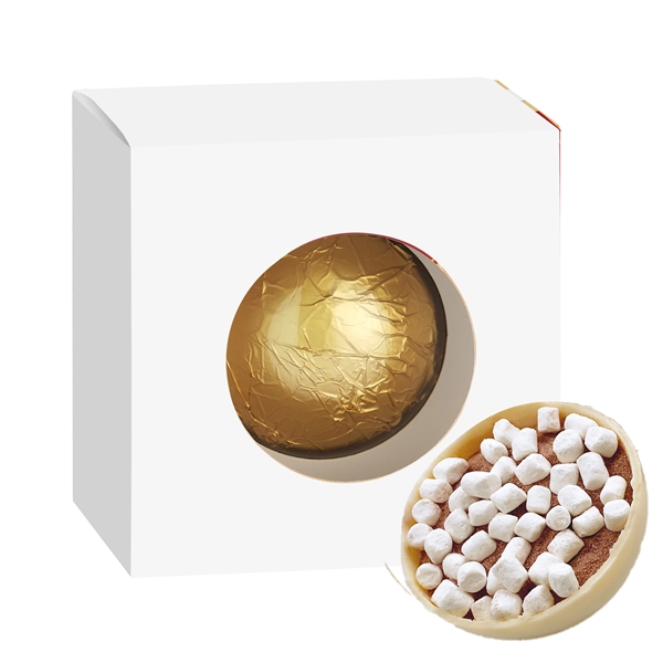 New Years Mega Hot Chocolate Bomb Window Box; simply pour hot... from ASI 71685 Midnite Snax®