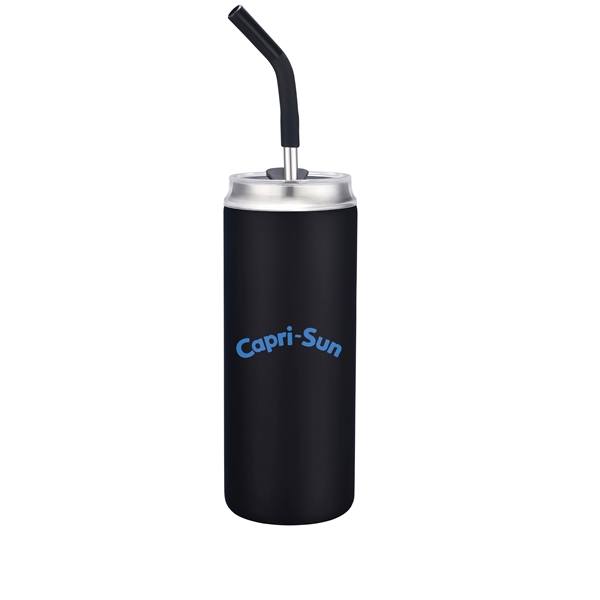 20 oz vacuum sealed travel mugs with color matching reusable straw.... from ASI 68190 Lungsal / Lungsal