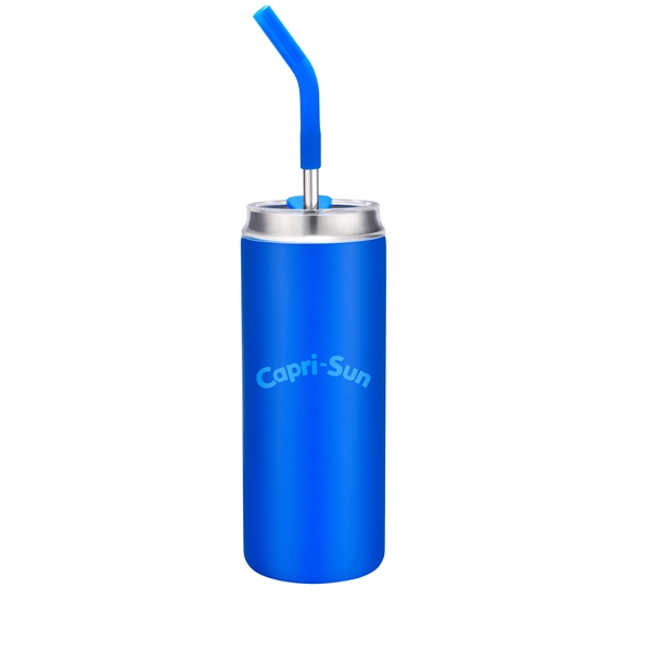 20 oz vacuum sealed travel mugs with color matching reusable straw.... from ASI 68190 Lungsal / Lungsal