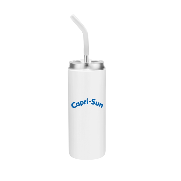 20 oz vacuum sealed travel mugs with color matching reusable straw.... from ASI 68190 Lungsal / Lungsal