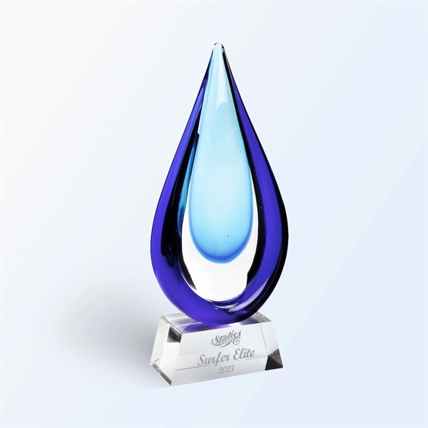 Blue Teardrop Award... from ASI 31517 Admart Products / Admart Line