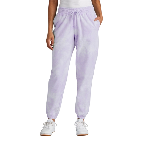 Port & Company Ladies Beach Wash Cloud Tie-Dye Sweatpant.... from ASI 84863 SanMar