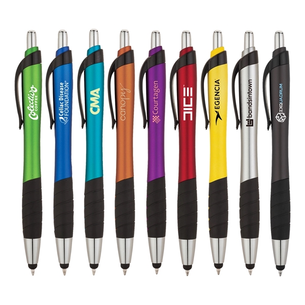 Stream Metallic Ballpoint Stylus Pen... from ASI 31517 Admart Products