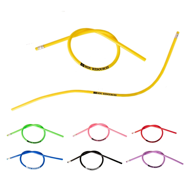 20" long flexible working pencil in assorted colors.... from ASI 63549 Jornik Manufacturing Corp / Jornik