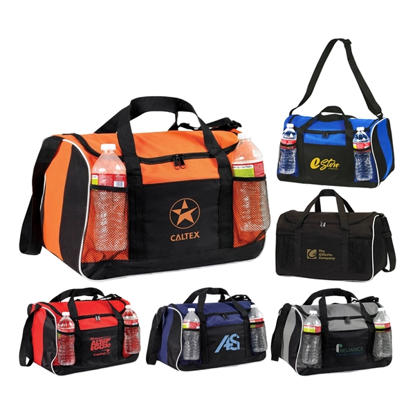 Sports duffle bag with adjustable shoulder strap.... from ASI 31517 Admart Products / Admart Line