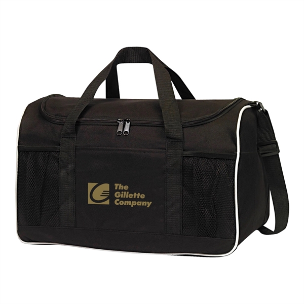 Sports duffle bag with adjustable shoulder strap.... from ASI 31517 Admart Products / Admart Line