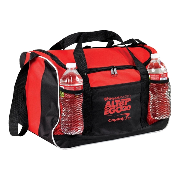 Sports duffle bag with adjustable shoulder strap.... from ASI 31517 Admart Products / Admart Line