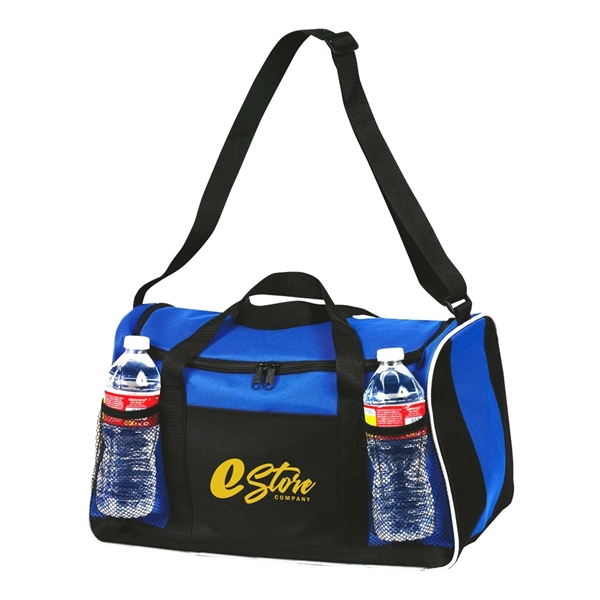 Sports duffle bag with adjustable shoulder strap.... from ASI 31517 Admart Products / Admart Line