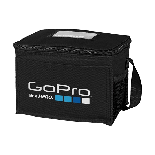 Six pack cooler lunch bag with ID holder.... from ASI 31517 Admart Products / Admart Line