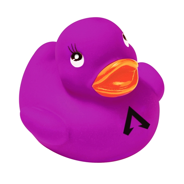2" rubber duck toy in assorted colors.... from ASI 63549 Jornik Manufacturing Corp / Jornik