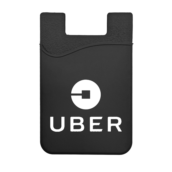 Silicone wallet attaches to your cell phone.... from ASI 90807 Tekweld