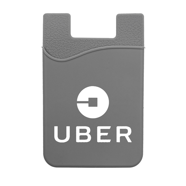 Silicone wallet attaches to your cell phone.... from ASI 90807 Tekweld