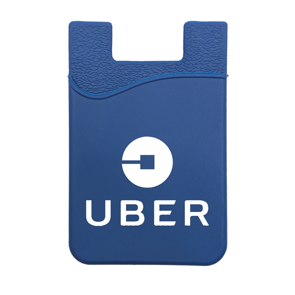 Silicone wallet attaches to your cell phone.... from ASI 90807 Tekweld