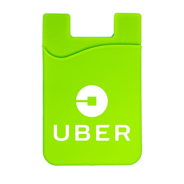 Silicone wallet attaches to your cell phone.... from ASI 90807 Tekweld