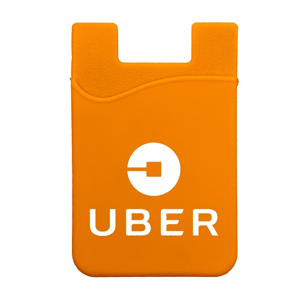 Silicone wallet attaches to your cell phone.... from ASI 90807 Tekweld