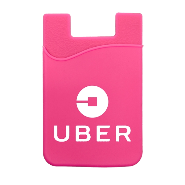 Silicone wallet attaches to your cell phone.... from ASI 90807 Tekweld