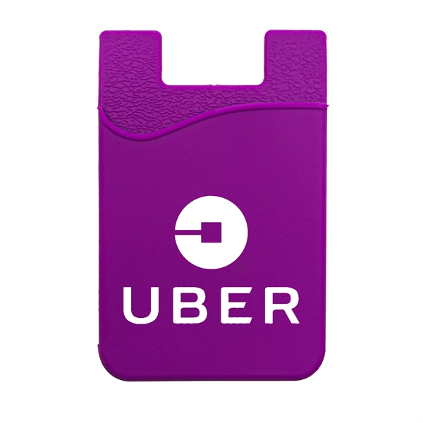 Silicone wallet attaches to your cell phone.... from ASI 90807 Tekweld