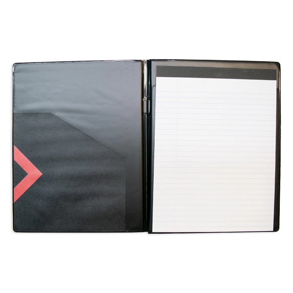 Standard Writing pad with premium Moroccan vinyl and Chevron design.... from ASI 54040 Fey Promo / Fey Binders and Organization Solutions