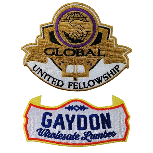 Embroidered patches with up to 75% embroidery coverage, up to nine... from ASI 90160 Suntex Industries