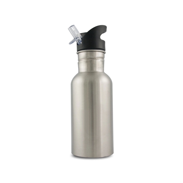 Single wall stainless steel water bottle with a twist lid... from ASI 84592 St Regis Group