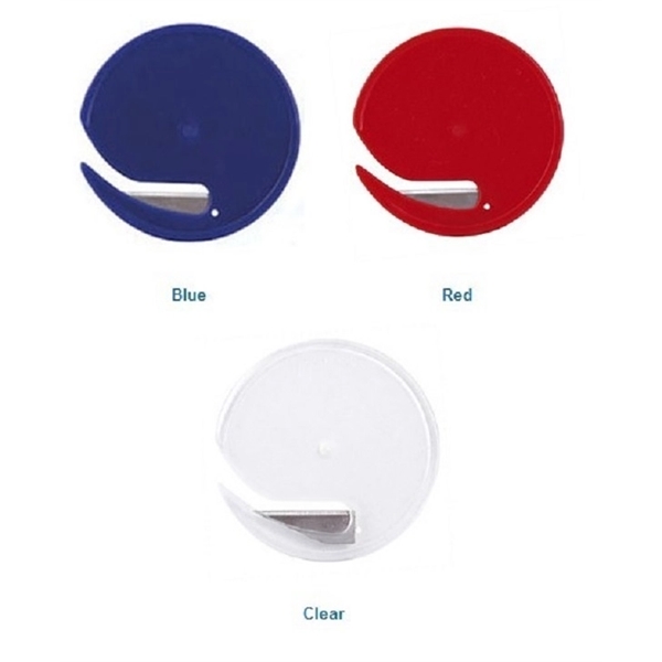 Basic plastic letter opener with metal blade.... from ASI 31977 Adline Industries Inc