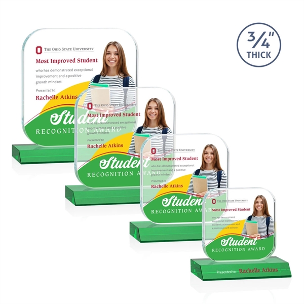 App VividPrint™ Award - Green... from ASI 84592 St Regis Group / St Regis