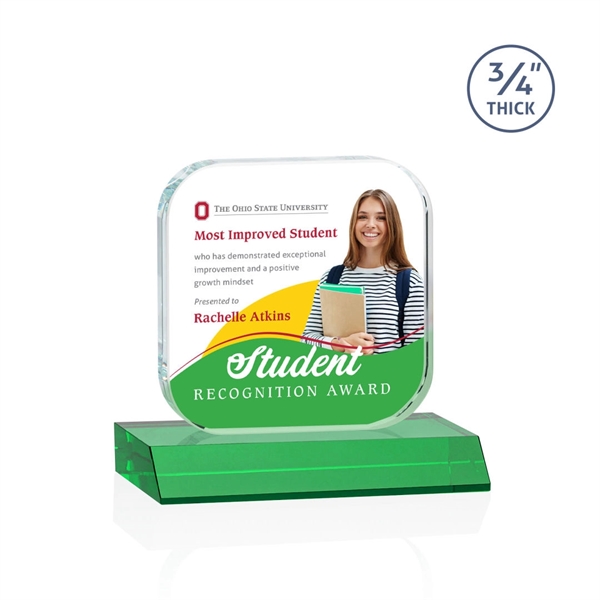 App VividPrint™ Award - Green... from ASI 84592 St Regis Group / St Regis