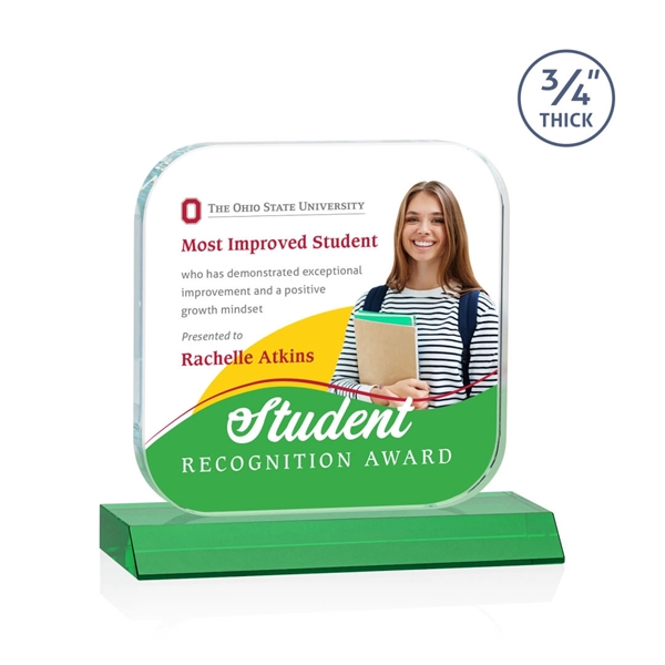 App VividPrint™ Award - Green... from ASI 84592 St Regis Group / St Regis