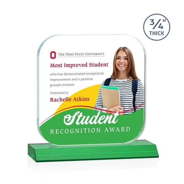 App VividPrint™ Award - Green... from ASI 84592 St Regis Group / St Regis