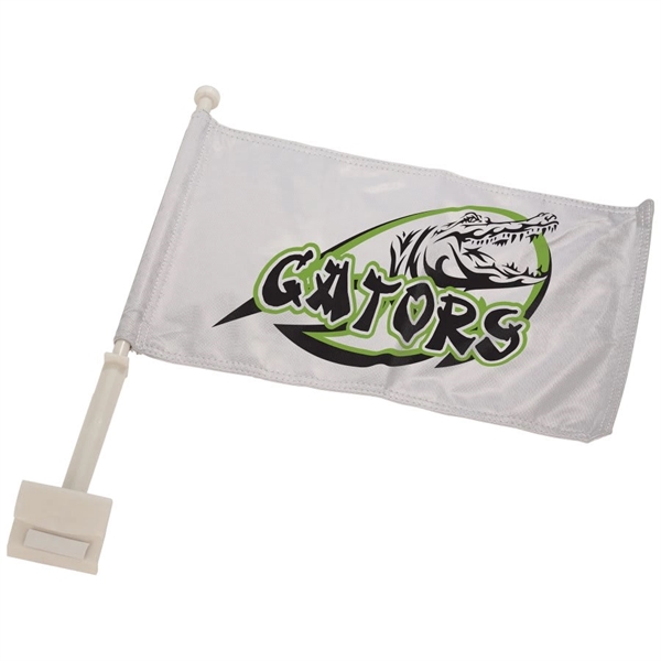 Car Flag with Pole... from ASI 92531 Unique Custom Products / UCP