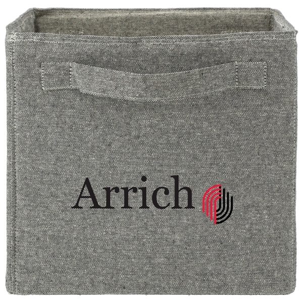 10" x 9.5" x 10" recycled cotton storage cube.... from ASI 66887 PCNA / Leeds