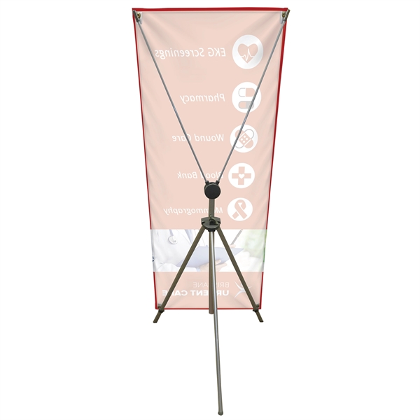 X-Banner Kit with  30.5" X 74" Banner.... from ASI 80228 Quinn
