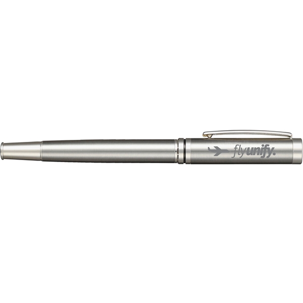 Recycled stainless steel rollerball pen.... from ASI 66887 PCNA / Leeds