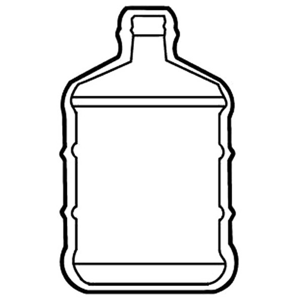 Magnets - Stock Shape Collection - Full Color. Water bottle shaped.... from ASI 80210 Quikey Mfg Co Inc / Quikey Line