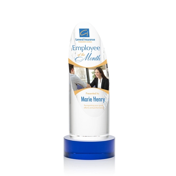 Lauder VividPrint™ Award on Base - Blue... from ASI 84592 St Regis Group / St Regis