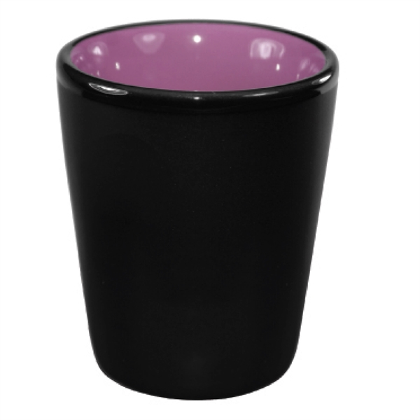 2 Oz. ceramic shot with black matte finish.... from ASI 74245 Nordic Co Inc / Nordic Nordic Promos